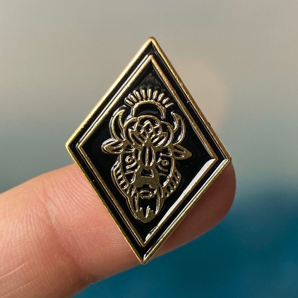 Devil/ Goat Enamel Pin/ Brooch Lapel